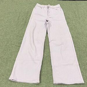 Divided Lavender Wide Leg Flare Jeans